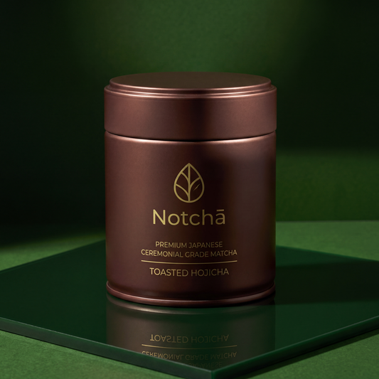 Toasted Hojicha — Notchā ceremonial matcha tin