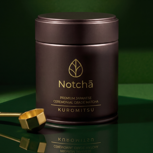 Kuromitsu Black Sugar — Notchā ceremonial matcha tin